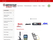 Tablet Screenshot of brystartools.com